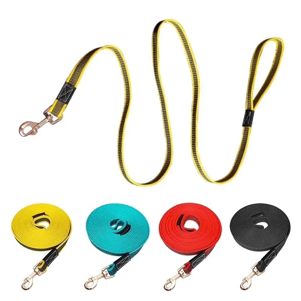 Long Dog Leash Lead Durable Towing Rope Strong Walking Training Strap Antislip Pet Traction Accesso 2