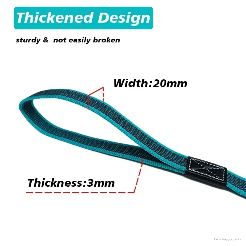 Long Dog Leash Lead Durable Towing Rope Strong Walking Training Strap Antislip Pet Traction Accesso 4