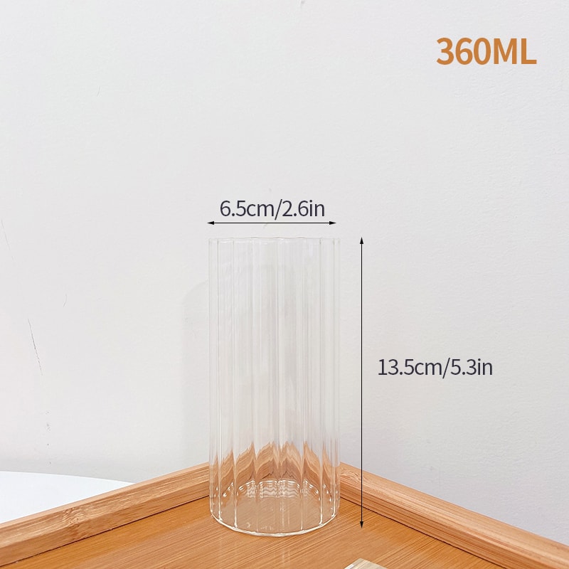 Vintage Flower Vase, Mini Glass Vase for Wedding Party, Transparent Hydroponics Plant Flower Vases, Desktop Ornaments