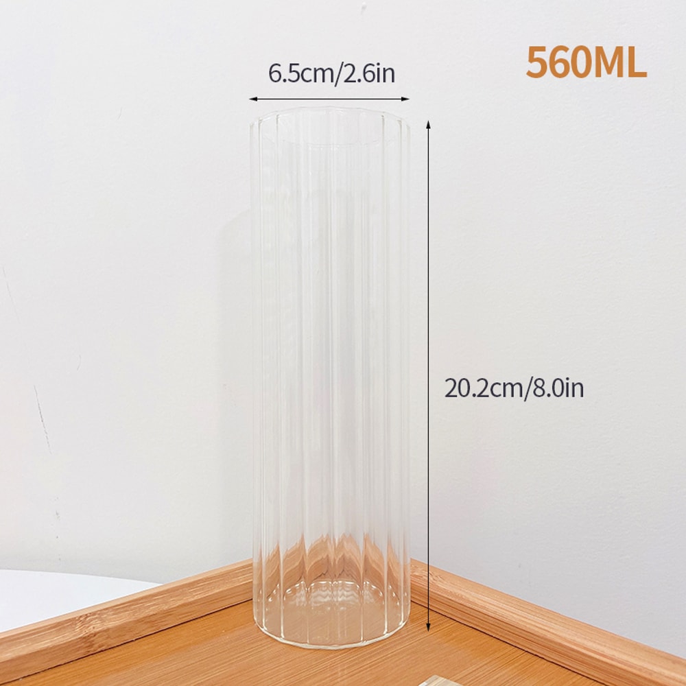 Vintage Flower Vase, Mini Glass Vase for Wedding Party, Transparent Hydroponics Plant Flower Vases, Desktop Ornaments