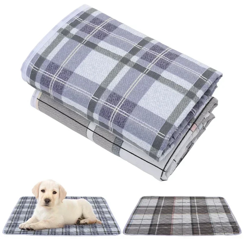 Dog Pee Pad Reusable Diaper Mat Washable Puppy Training Pad Urine Absorbent Mattress Cat Bed Car Se