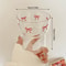 Style Bow Milk Glass Cup, Breakfast Juice Latte Coffee Cup, Couple Lover Girls Bow Pattern Glasses, Drink Cup Outdoor