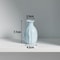 Ceramic Bud Vase, Small Single Stem Flower Vases, Mini Plant Bottle Pot, Decorative Floral Holder for Home Desktop Decor
