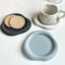 Imitation Ceramic Coasters, Cloud Shape Silicone Coasters, Non-Slip Heat Insulation Coasters for Coffee Cups, Home Decor