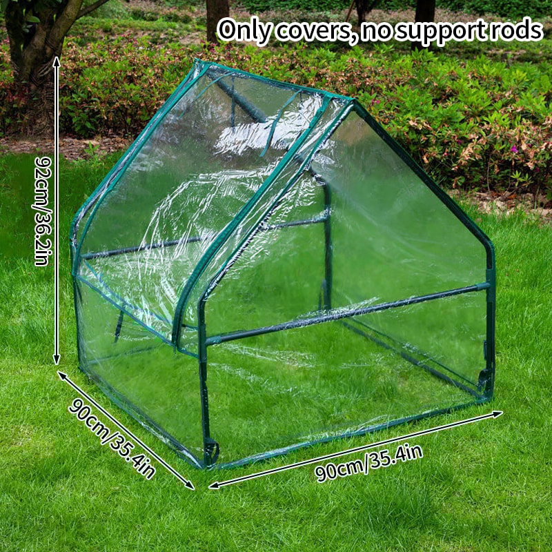 Winter Plant Warm Covers Pop Up Mini Greenhouse With Zipper Garden Tent Freeze Protection Humidity 7