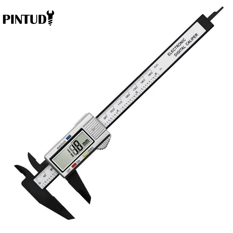 Plastic Vernier Caliper Digital Display Caliper Mini Text Play Caliper Student Vernier Ruler Measur 6