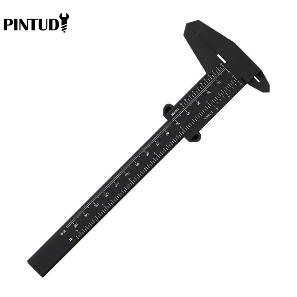 Plastic Vernier Caliper Digital Display Caliper Mini Text Play Caliper Student Vernier Ruler Measur 9
