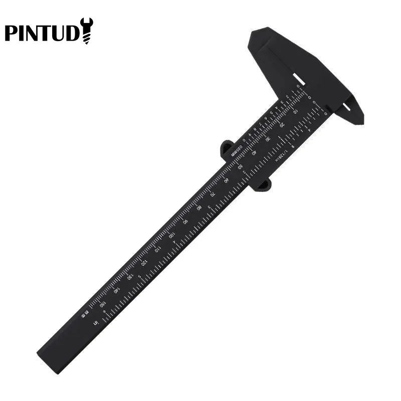 Plastic Vernier Caliper Digital Display Caliper Mini Text Play Caliper Student Vernier Ruler Measur 9