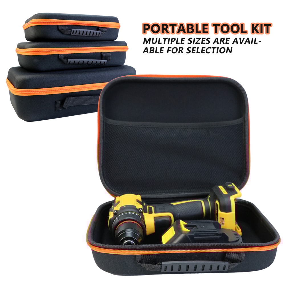 Shockproof Tool Bag Waterproof Tool Box Large Capacity Electric Drill Carry Case Oxford Cloth Bag F 1