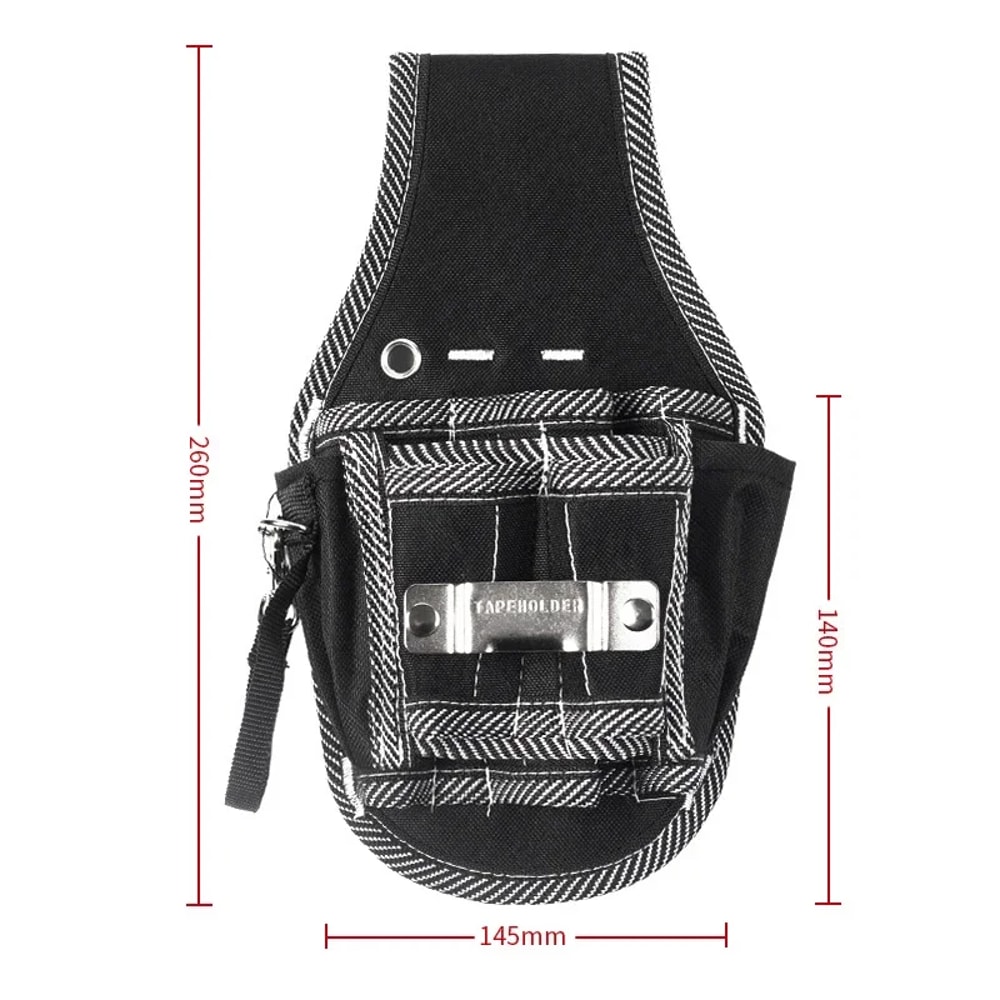 High-Quality Tool Waist Belt, Practical Kit Holder, Nylon Fabric, Tool Electrician Waist Bag
