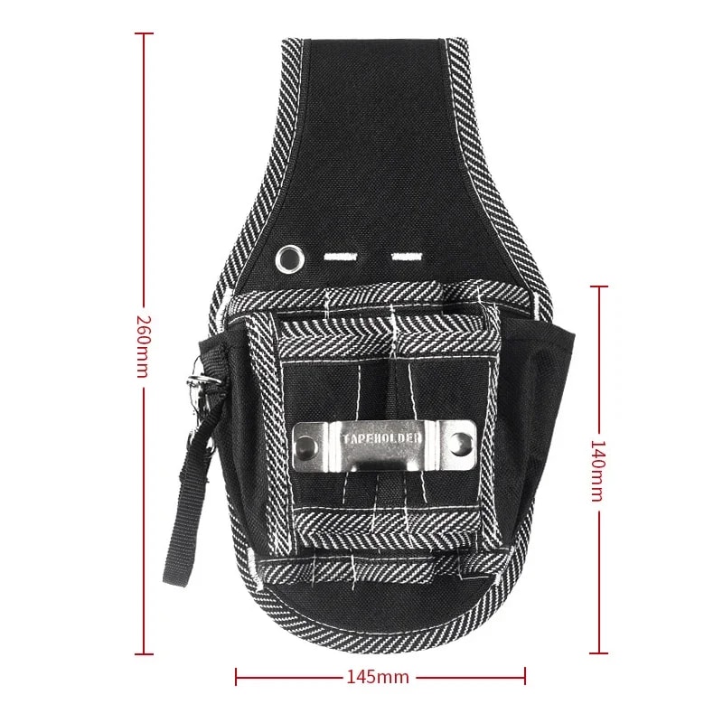 High-Quality Tool Waist Belt, Practical Kit Holder, Nylon Fabric, Tool Electrician Waist Bag