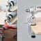 Table Swivel Vise, Woodworking Grinder Tool, Electric Drill Stand Holder, Aluminium Alloy Bracket, Table Vise Precision