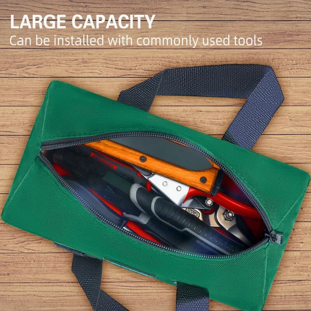 Electrician Tool Bag MultiFunctional Oxford Storage Durable Handheld Work Bag Strong Thickened Wood 3