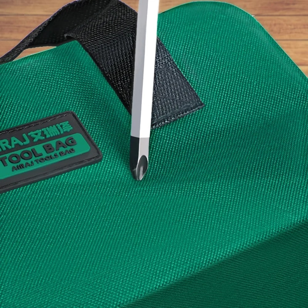 Electrician Tool Bag MultiFunctional Oxford Storage Durable Handheld Work Bag Strong Thickened Wood 4