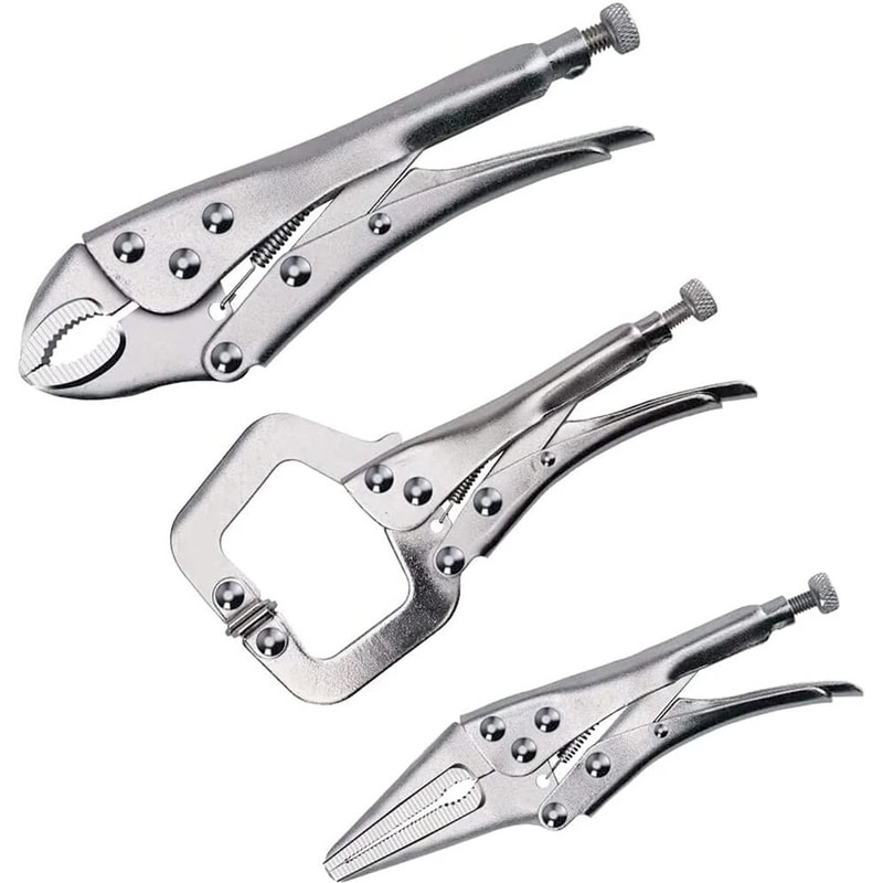 Multifunctional Pliers Locking Pliers Carbon Steel AntiSlip Durable Manual Tool For Electricians Ma 0