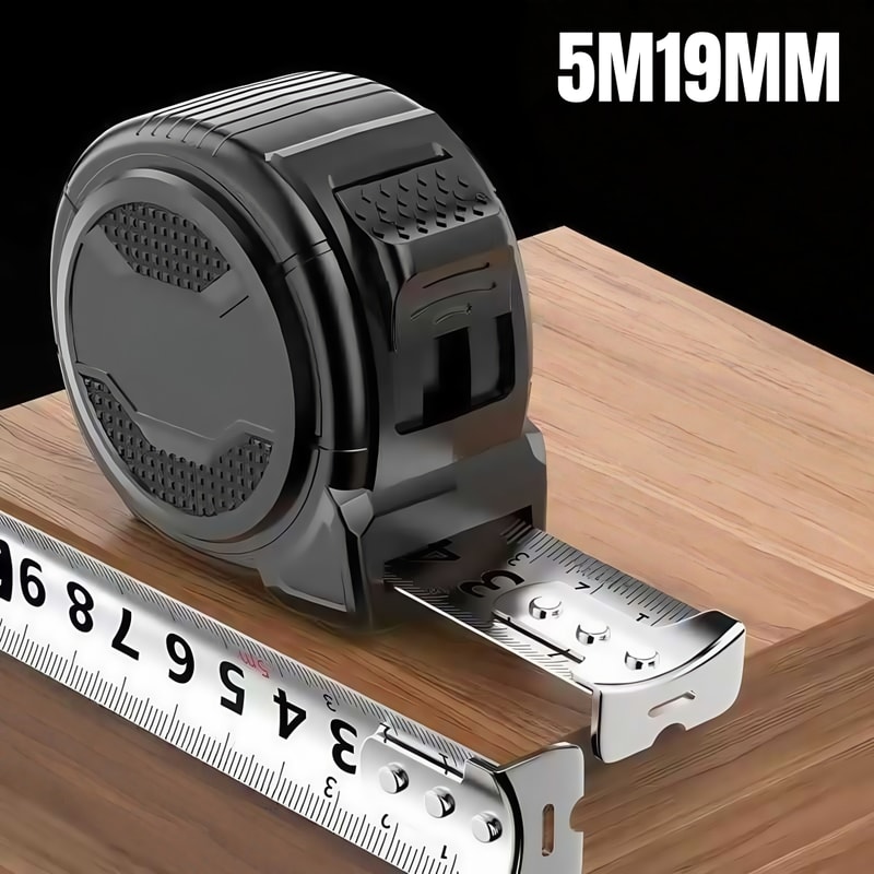 Stainless Steel Tape Measure High Precision Retractable Ruler For Woodworking And Home Use 7