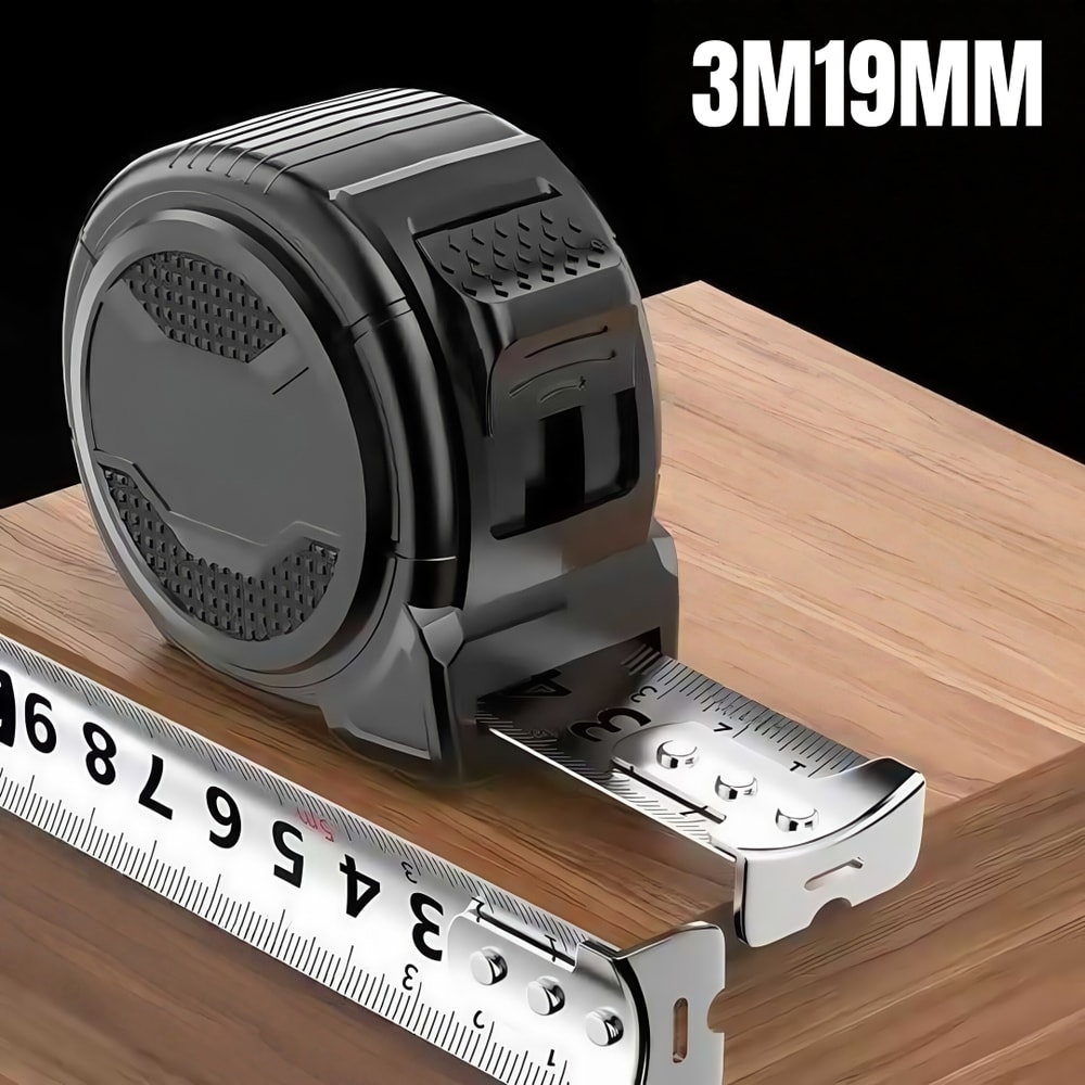 Stainless Steel Tape Measure High Precision Retractable Ruler For Woodworking And Home Use 6