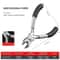 Mini Pointed Toothless Flat Mouth Extended Needle Mouth Pliers Set, Oblique Mouth Wire Binding Pliers, Flat Mouth Pliers