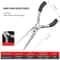 Mini Pointed Toothless Flat Mouth Extended Needle Mouth Pliers Set, Oblique Mouth Wire Binding Pliers, Flat Mouth Pliers