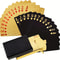Gold Waterproof Playing Cards, Plastic Poker Game, Table Games for Halloween Christmas, Family Game Nights, Board Game