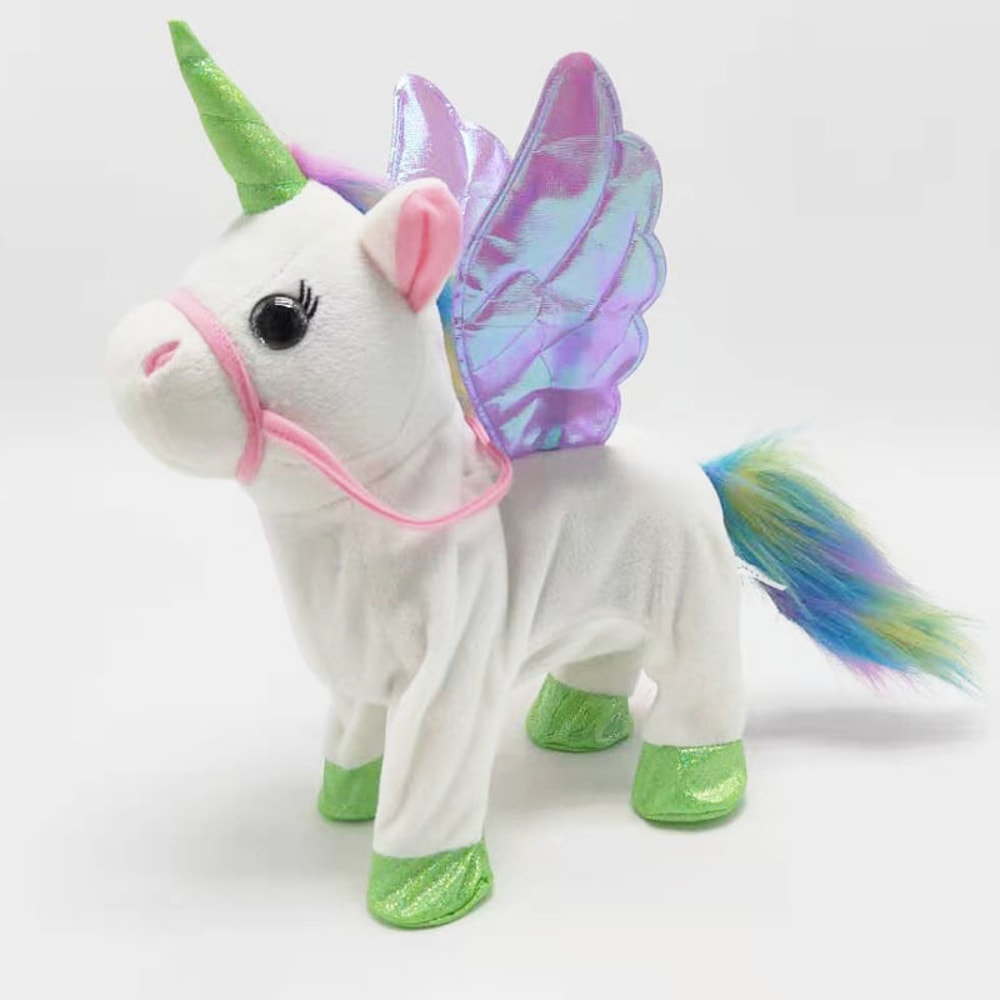Electric Funny Plush Toy, Singing Music Walk Magic Unicorn Animal, Horse Toys for Children, Girls, Fantasy Gift for Kids