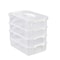 Extra Large Stackable Storage Box with Lid, Clear Plastic Organizer for Toy Building Blocks, Storage Box for Toys