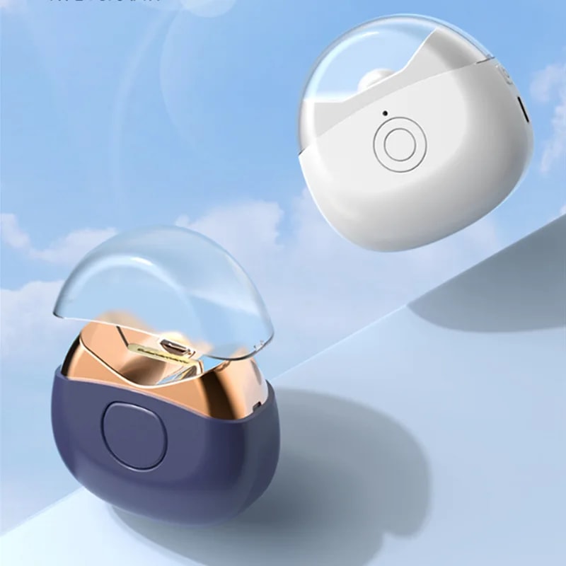 Automatic Electric Nail Clipper with LED Light, USB Rechargeable Nail Grinder & Polisher for Baby, Adults, Fast Blade