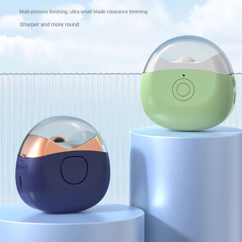 Automatic Electric Nail Clipper with LED Light, USB Rechargeable Nail Grinder & Polisher for Baby, Adults, Fast Blade