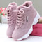 Cotton Shoes Winter New Velvet Sports Shoes Warm Thick Bottom Casual Shoes Flat Bottom Versatile St 5