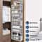 Door Organizer with Shelves, Pockets, Heavy Duty Hanging Storage for Bedroom, Bathroom, Pantry, Hold Space-Saving Design