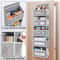 Door Organizer with Shelves, Pockets, Heavy Duty Hanging Storage for Bedroom, Bathroom, Pantry, Hold Space-Saving Design