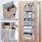 Door Organizer with Shelves, Pockets, Heavy Duty Hanging Storage for Bedroom, Bathroom, Pantry, Hold Space-Saving Design