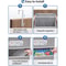 Door Organizer with Shelves, Pockets, Heavy Duty Hanging Storage for Bedroom, Bathroom, Pantry, Hold Space-Saving Design