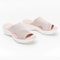 Slippers Women Casual Open Toe, Breathable Outdoor Beach Platform Sandals, Plus Size Solid Color Wedges Shoes