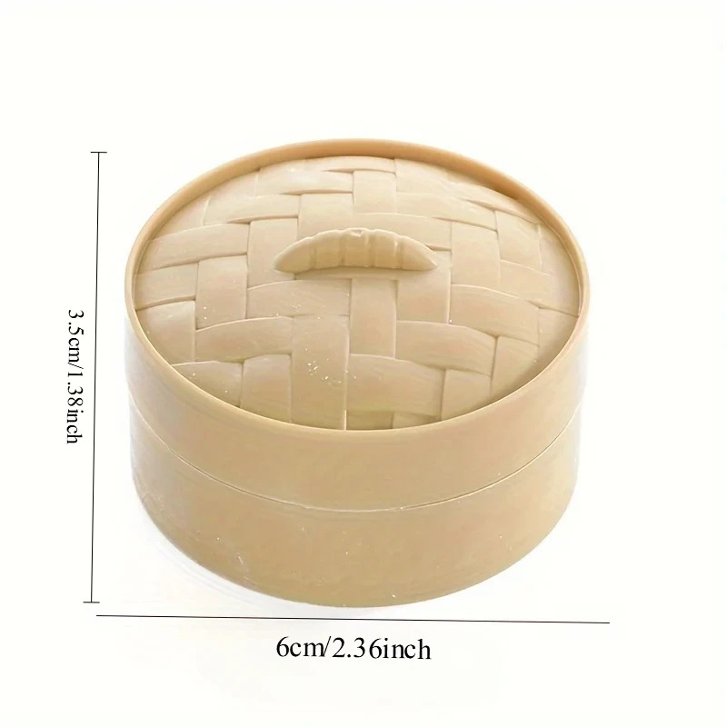 Creative Fake Buns, Simulated Craft, Slow Rebound Bun Shape, Ventilated Pressure Relief Ornament