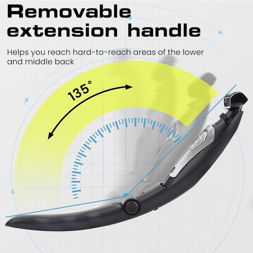 Back Shavers for Men, Body Groomers with Long Handle, Detachable Extension Handle for Easy Back Attachment