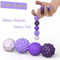 Magnetic Silicone Sensory Balls Worry Balls Fidget Toy For Anxiety Relief Autism Calming Sensory To 3