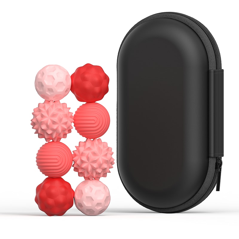 Magnetic Silicone Sensory Balls Worry Balls Fidget Toy For Anxiety Relief Autism Calming Sensory To 12