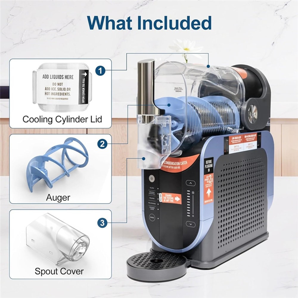 Ninja Slushie Maker Replacement Parts Auger Accessories Ninja Slushie Machine Components 1