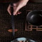 Nordic-Style Alloy Chopsticks Set, Non-Slip Heat-Resistant Utensils for Individual Servings, Dishwasher Safe