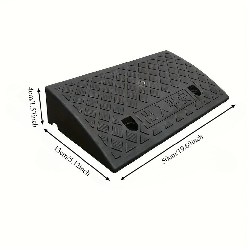 Portable Threshold Ramp Durable Ramp For Car Motorcycle Wheelchair Scooter Pets Access NonSlip Surf 8