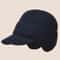Men Winter Knitted Hat Outdoor Cycling Ear Protection Warmth Peaked Cap Casual Fashion Sunhat Bombe 13