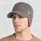 Men Winter Knitted Hat Outdoor Cycling Ear Protection Warmth Peaked Cap Casual Fashion Sunhat Bombe 18