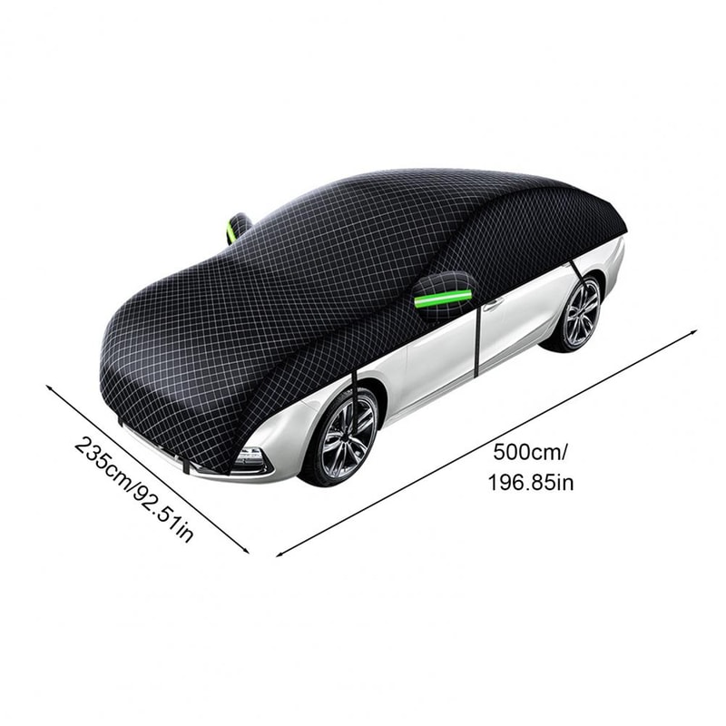 Car Windshield Snow Cover Foldable Design Anti Freezing Frost Proof Simple Installation Window Ice 5