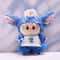 Labubu Doll Clothes Fashion Clothes Plush Stitch Set Cute Cartoon Doll Accessories Gifts For Kids F 2