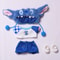 Labubu Doll Clothes Fashion Clothes Plush Stitch Set Cute Cartoon Doll Accessories Gifts For Kids F 6