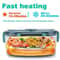 Electric Lunch Box Food Warmer Portable Food Heater For Car Or Home Leak Proof Lunch Heating Microw 4