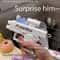 Funny DoubleSided Reverse Water Gun Mini Tactical Water Sprayer Summer Prank Toy For Kids Adults P
