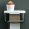 Toilet Pumping Paper Hand Tray Tissue Box, Waterproof Non-perforated Paper Rack, Creative Roll Paper Box for Bathroom