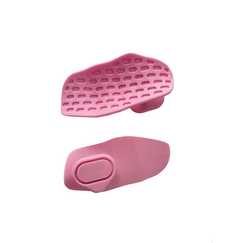 Fitness Dumbbell Weightlifting Silicone Palm Protection AntiSlip Grip AntiCocoon Grip For Enhanced 9